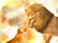 LION-Lion Father & Son by Alan Foxx - PoP x HoyPoloi Gallery