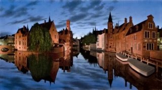 Evening In Bruges