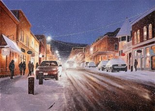 Park City Snowfall (street scene)