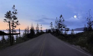 Tahoe Moonrise