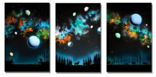Wolfpack Series Triptych