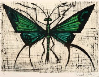 Green Butterfly by Bernard Buffet