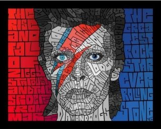 DAVID BOWIE by Curtis Epperson - PoP x HoyPoloi Gallery