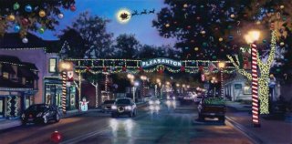 Pleasanton Christmas Lights AP