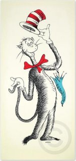 Ted's Cat - 50th Anniversary Print The Cat in the Hat