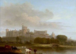 Distant View of Windsor Castle