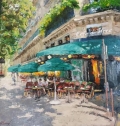 Café de Flore Spring by Elena Bond