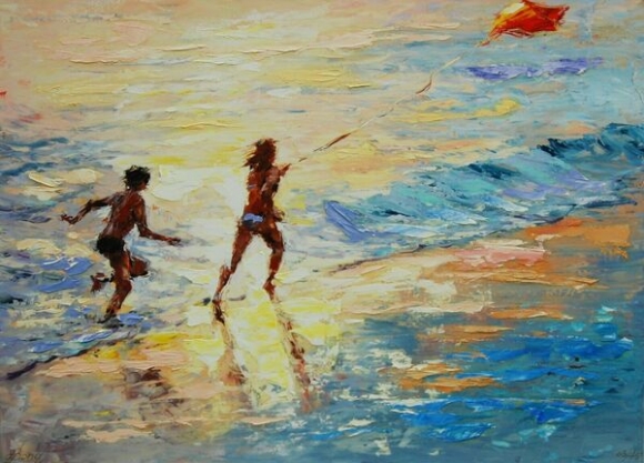 Kite Runners By Elena Bond