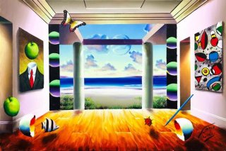 SURREALISTIC VIEW (MARGRITTE MIRO)