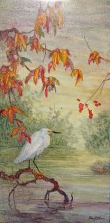 Fall Egret