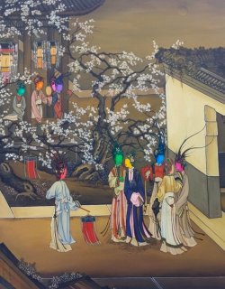 Ancient Organisms Series Painting of Court Ladies II by Gao Feng