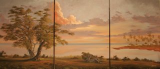 Big Island Sky (Triptych)