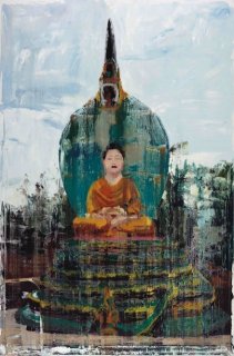 Impression of Burma Buddha 2 by He Wenjue