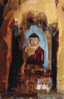 Impression of Burma Buddha by He Wenjue