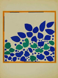 Lierre (Ivy) By Henri Matisse (1948) - Original Framed Art Print