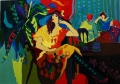 TABLE for ONE 1994 Hand Signed Serigraph with Frame and Certificate of Authenticity by Isaac Maimon