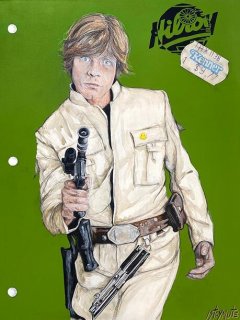 Cahier Hilroy: Luke Skywalker