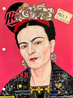 Hilroy's Notebook: Frida (Magenta)