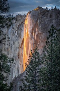 Fire Fall, Horsetail Falls, Yosemite