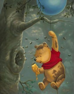 Pooh's Sticky Situation