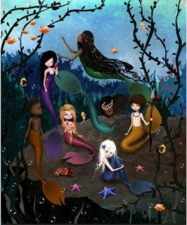 All Mermaids Together by Jessica Von Braun
