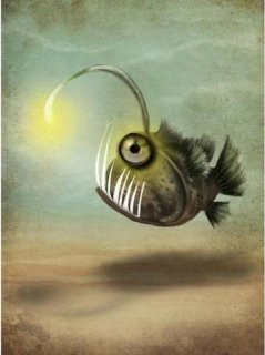 MR. FISHY ON HIS OWN by Jessica Von Braun - PoP x HoyPoloi Gallery