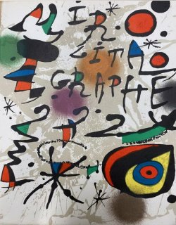 Miro Lithographs III by Joan Miro