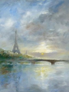 Sunset On The Seine