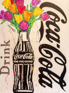 Coke and Flowers