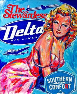 Delta Stewardess
