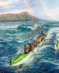 Ke 'Ano 'Ano O Ke 'Anuenue (Surfing Canoes)