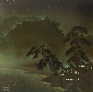 Mountain Water Quiet Night by Liu Fei