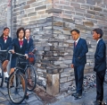 Young Heroes by Liu Xiaodong