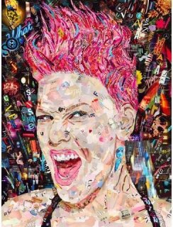 NEVER SEEN NO ONE LIKE SHE BEFORE - Pink by Louis Lochead - PoP x HoyPoloi Gallery
