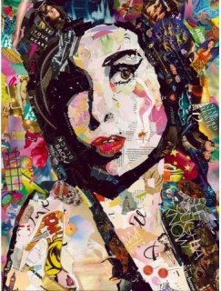 THE SUN GOES DOWN - Amy Winehouse by Louis Lochead - PoP x HoyPoloi Gallery