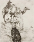 Rebecca Waters the Camels of Isaaics Servant by Marc Chagall