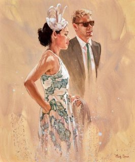 Standing Couple At Ascot