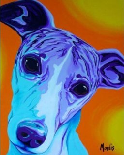 GRACE-Whippet by Michelle Mardis - PoP x HoyPoloi Gallery