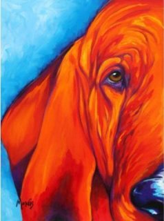 HUBERT-Bloodhound by Michelle Mardis - PoP x HoyPoloi Gallery