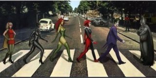 ABBEY ROAD JUSTICE by Nathan Szerdy - PoP x HoyPoloi Gallery