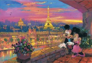 A Paris Sunset by James Coleman - Signed and Numbered Edition