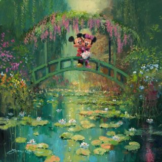 Mickey And Minnie at Giverny by James Coleman - Signed and Numbered Edition