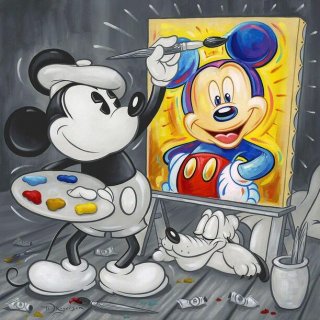 Mickey Paints Mickey by Tim Rogerson
