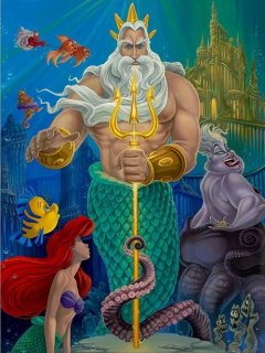 Triton’s Kingdom by Jared Franco - Signed and Numbered Edition