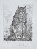 The Cat, 1942 (Histoire Naturelle - Textes de Buffon, B.333)
