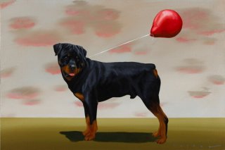 Balloon Dog III (Rottweiler), 2021