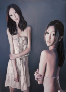 Look Back by Shi Wei