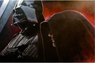 VADER AND THE EMPEROR by Rodel Gonzalez - Limited Edition - PoP x HoyPoloi Gallery