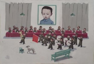 Children in Meeting Performance by Tang Zhigang