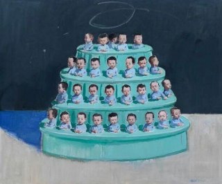 Politics Cake by Tang Zhigang